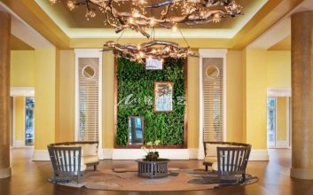 【綠墻哥】都江堰韻舍酒店室內(nèi)外植物墻